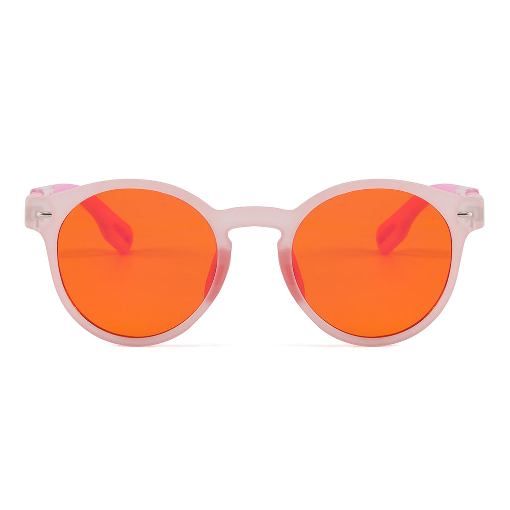 Óculos Anti-Stress Kids Laranja | Edição Rosa