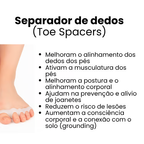 Separador de Dedos dos Pés