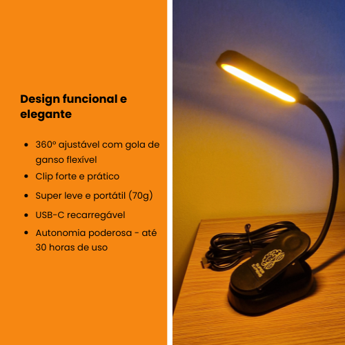 Candeeiro de Luz Âmbar