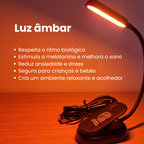 Candeeiro de Luz Âmbar