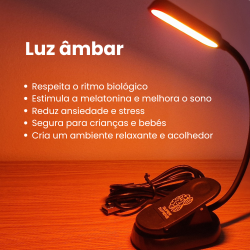 Candeeiro de Luz Âmbar